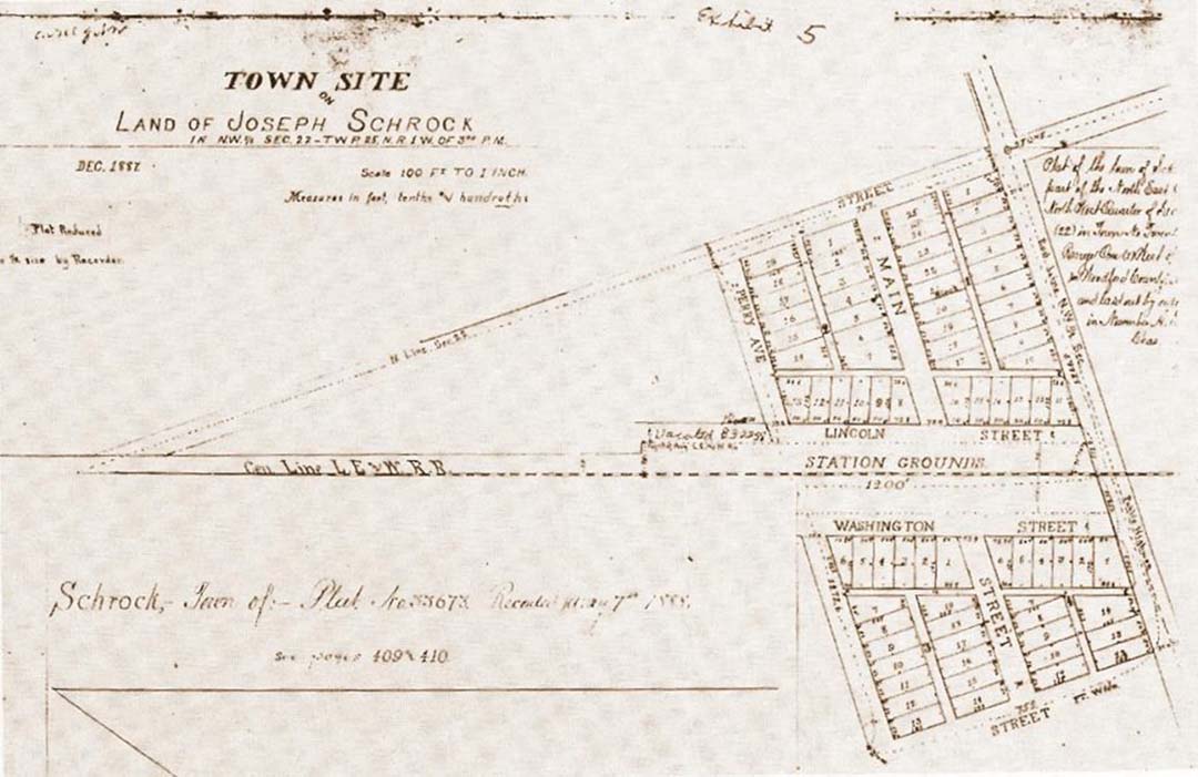 1887-Schrock-town-site-Congerville